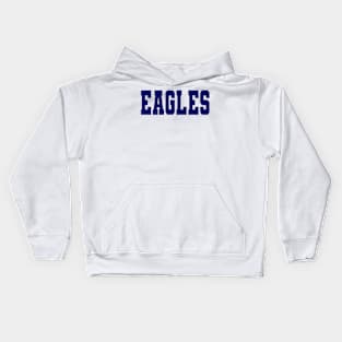 Navy eagles mascot, navy eagles, simple eagles shirt Kids Hoodie